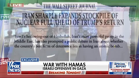Special Report With Bret Baier 11/25/24 FULL END SHOW | ᖴO᙭ ᗷᖇEᗩKIᑎG ᑎEᗯS Tᖇᑌᗰᑭ November 25, 2024