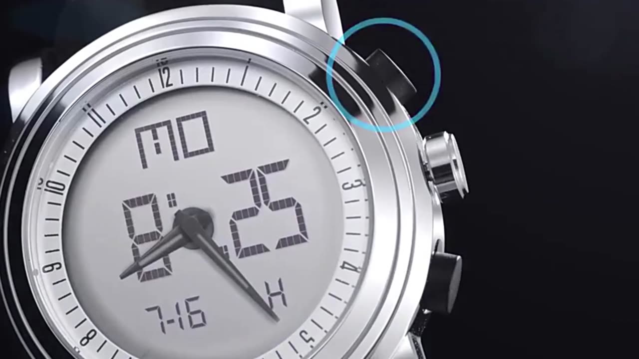 SINOBI Sports Watches Men Dual Display Analog Digital LED Electronic Quartz Wristwatc