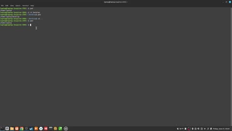 138_how to "go up a directory" using the "cd period period" command