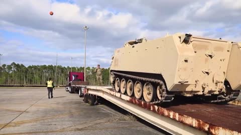 Ukraine War - The Pentagon has released a video filmed at an army base in Georgia