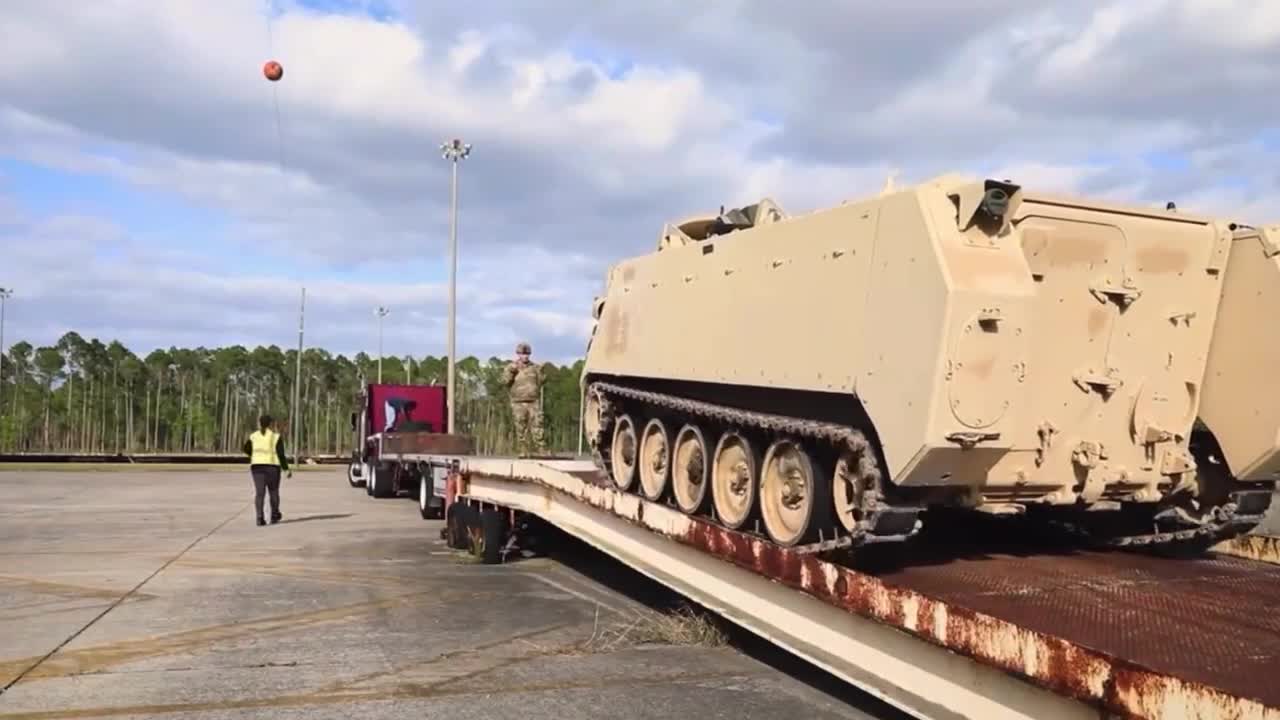 Ukraine War - The Pentagon has released a video filmed at an army base in Georgia
