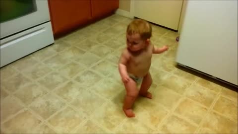 Killer Moves!!. Little Toddler Has Got The Moves Like Jagger