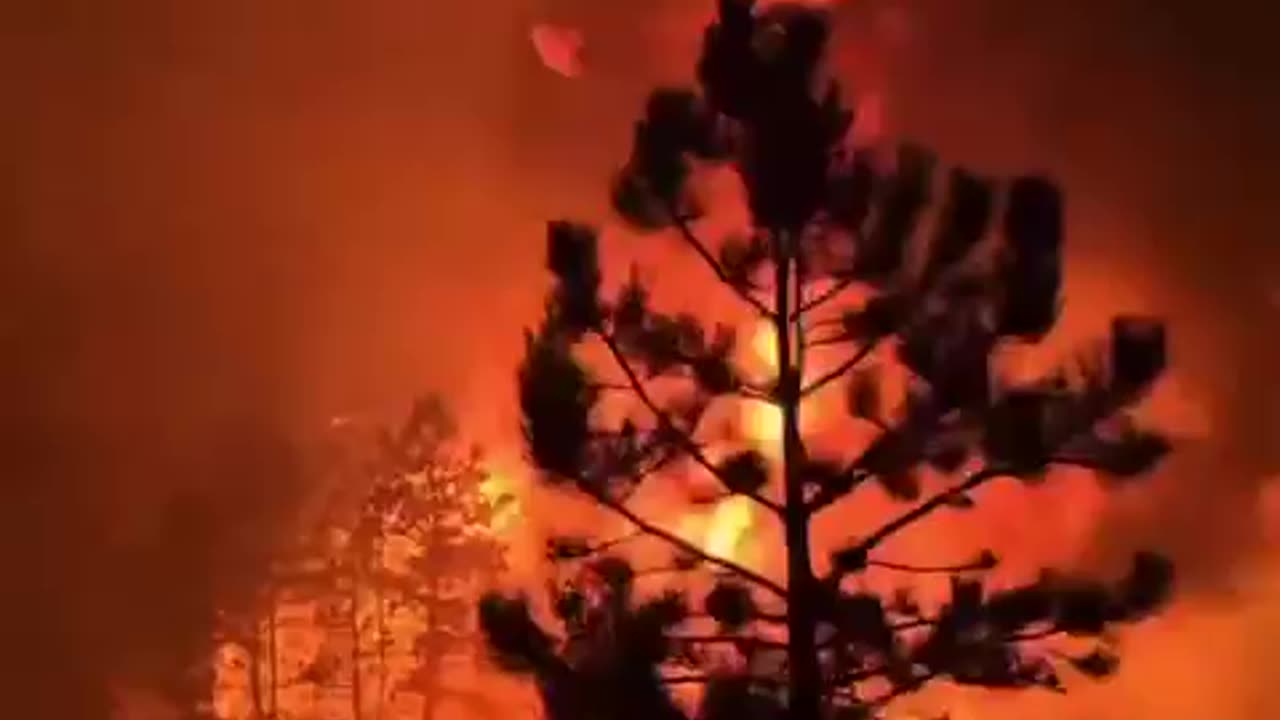 Wildfires continue to rage in wyoming.... The fire is being described as a major incident....
