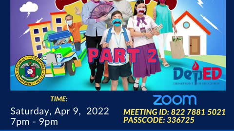 CDC Ph Weekly Huddle April 9, 2022 Bihag Kid: Part 2
