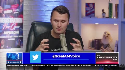 Charlie Kirk: 1,500 page SPENDING BILL includes a PAY RAISE for CONGRESS