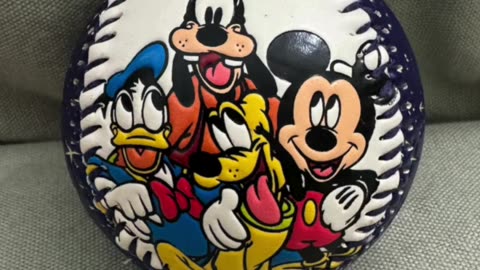 Disney Disneyland Where Friends Share the Magic Mickey Mouse Collectible Baseball #shorts