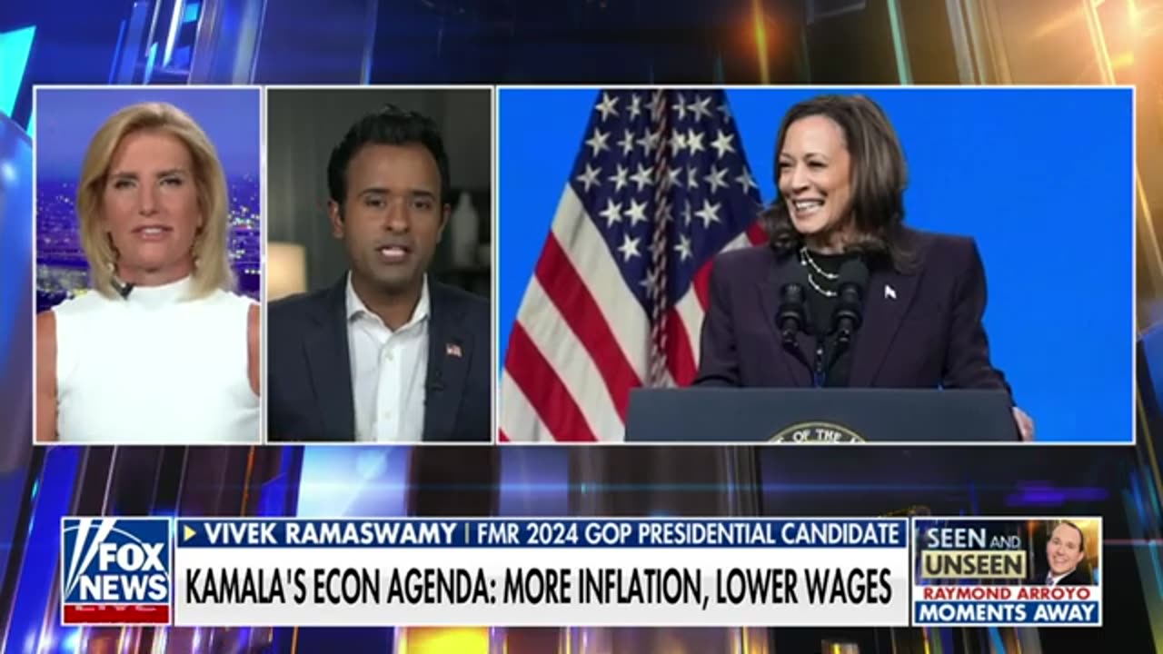 LAURA INGRAHAM We are running against 'a machine' Vivek Ramaswamy