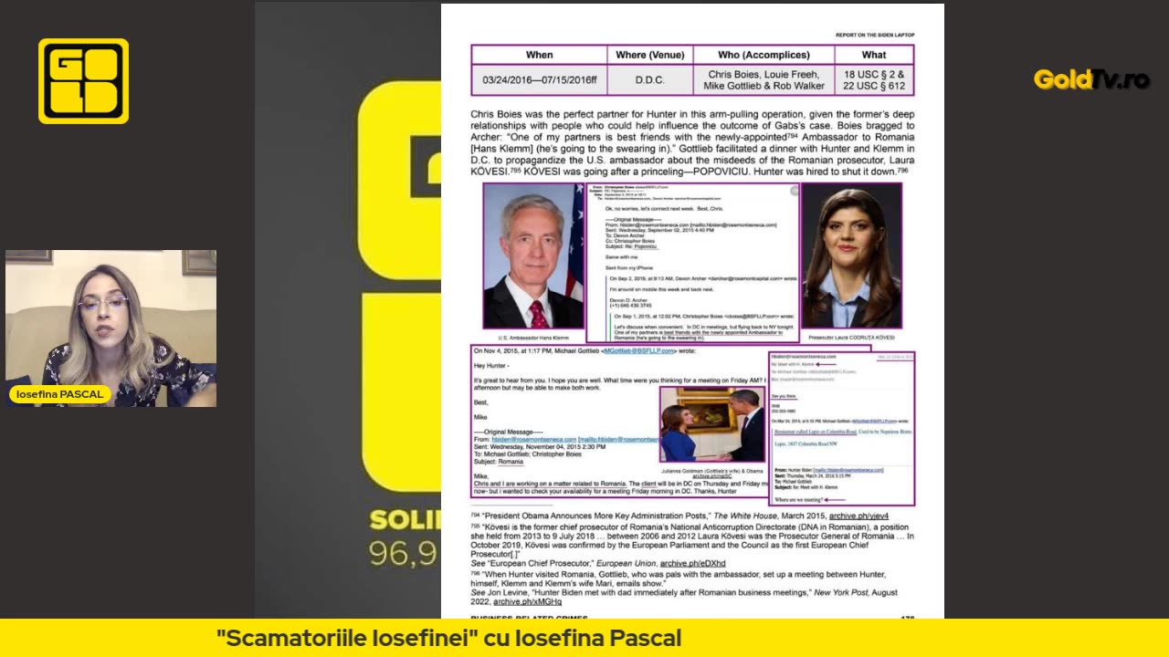 20.06.2023 - Scamatoriile Iosefinei - cu Iosefina Pascal