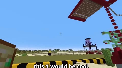 Insane Roller Coaster Build in Minecraft: Ultimate TNT Blast Chain Reaction!