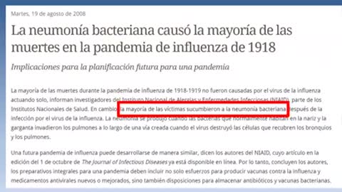 ⚠️🔴Fallecidos por la Gripe Española fue dado al excesivo uso de Mascarillas