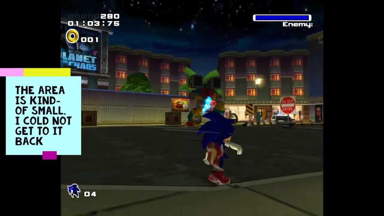 Sonic Adventures 2 Gameplay 3