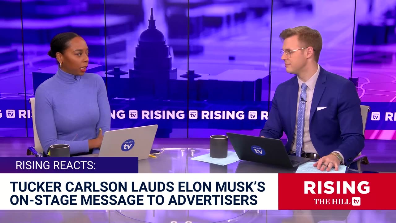 Tucker Carlson CELEBRATES Elon Musk's Defiant Response to X Advertisers: 'F-- Yourself'
