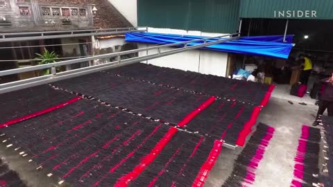 How This Village Makes 50,000 Incense Sticks A Day For Lunar New Year _ Big Business.