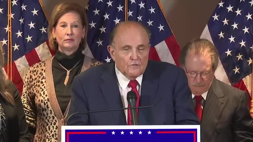 Trump's legal team press conference 2020-11-19