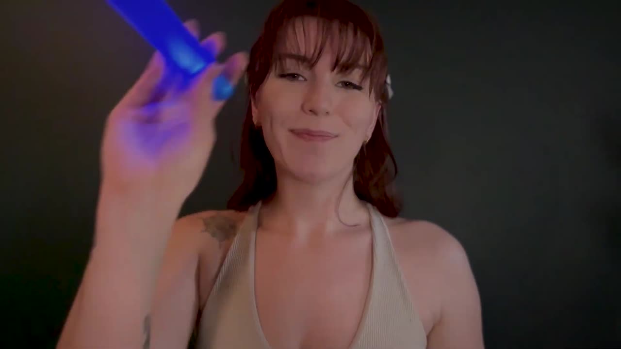 ASMR Light Triggers + Stress Ball Therapy | focus eye test