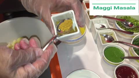 Maggi Chaat by chef dharmendra