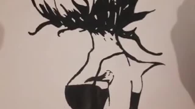 draw amazing art - women = flower