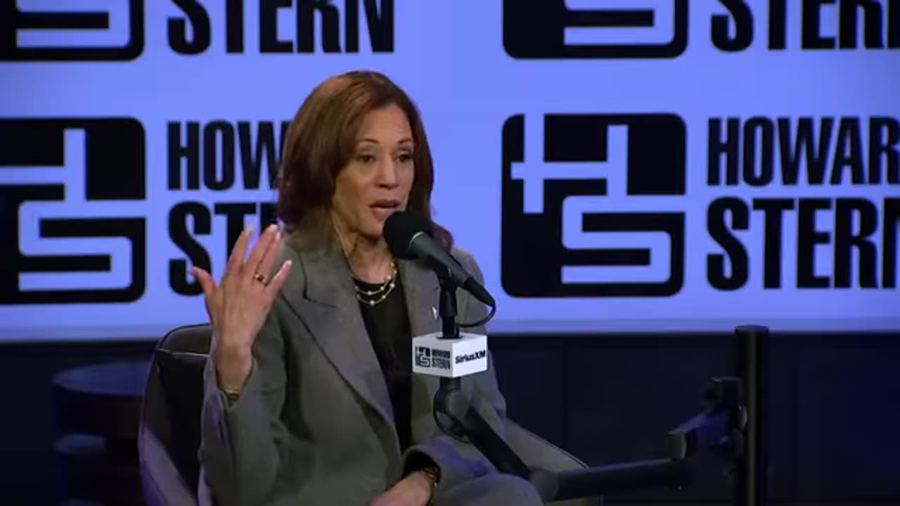 Stream Howard Stern’s interview with Vice President Kamala
