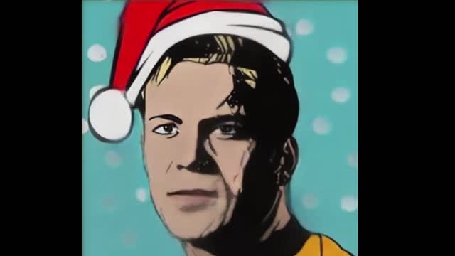 HAPPY HOLIDAYS FROM JAMES KIRK AND SPOCK