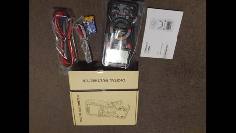 Review: Sponsored Ad - KAIWEETS Digital Multimeter TRMS 6000 Counts Voltmeter Auto-Ranging Fast...