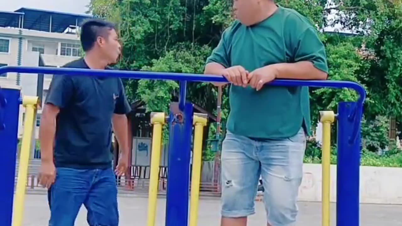 Funny time in park