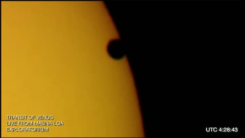 Venus Transit - Last Hour