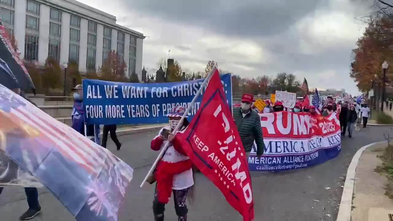 Chinese American Alliance for Trump Rally -2 12/12/2020