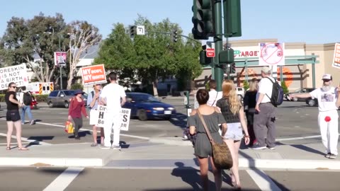 Bloodstained Men protest