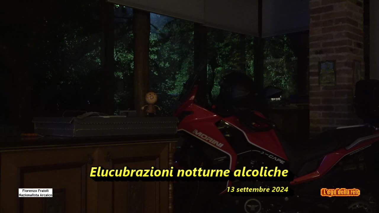 Elucubrazioni notturne alcoliche - 13 settembre 2024