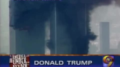 Trump 2001 On 9-11 Twin Towers Explosion BS (( 2 min.)
