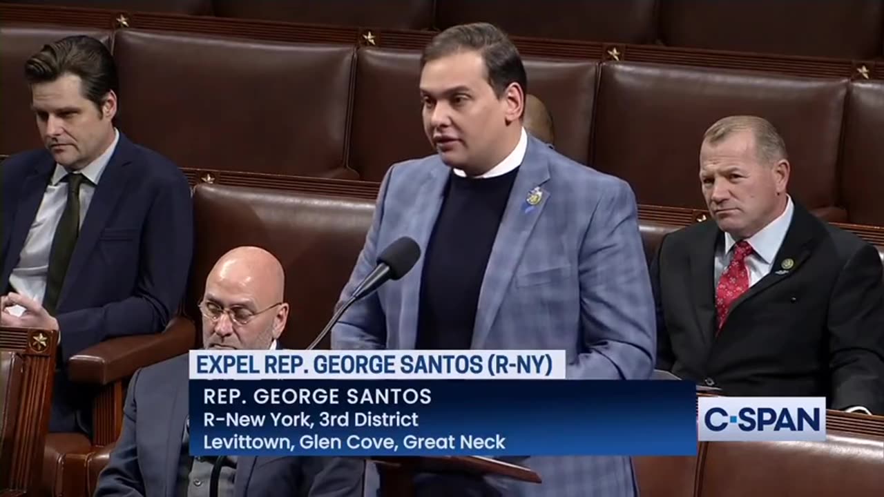 Rep George Santos: I Will Not Stand By Quietly.....