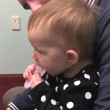 Little Holland tries to eat in peace but dad ruins it!