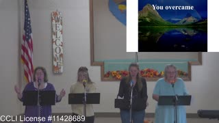 Moose Creek Baptist Church Sing “Overcame” During Service 9-18-2022