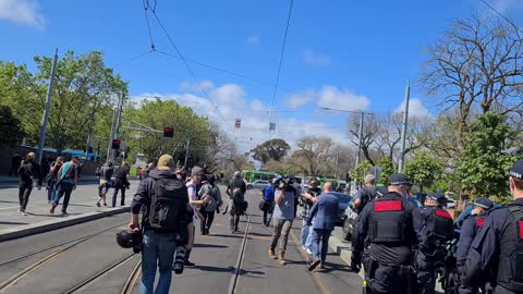 Protest Melbourne 2/10/21