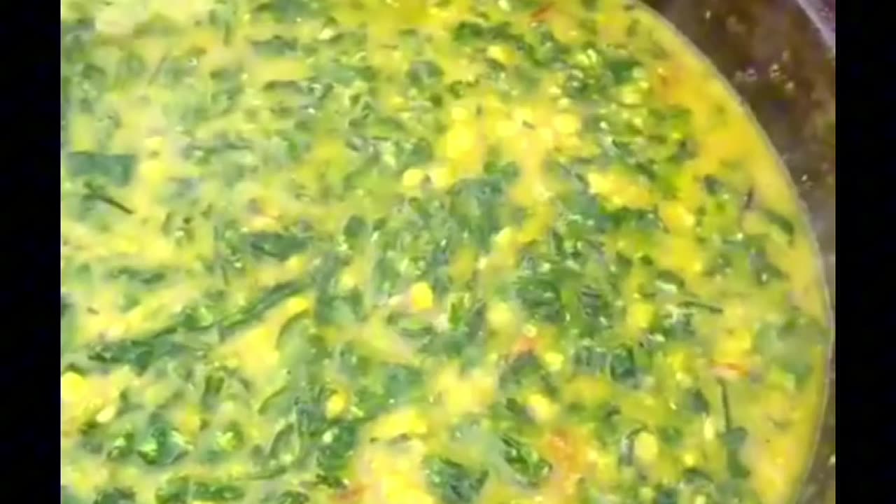 Dal Palak in Village Style