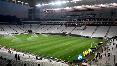 first time at the Corinthians stadium