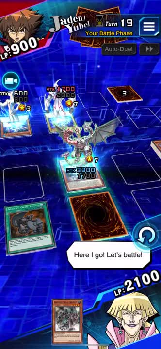 Yu-Gi-Oh! Duel Links - Ancient Gear Tank Gameplay (Dec. 2020 Card Flipper Campaign Reward)