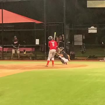 My Boy’s Monstrous 1st Home run.