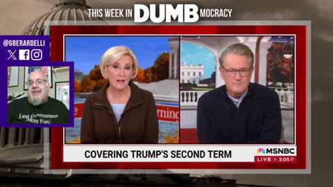 This Week in DUMBmocracy TRUMP BROKE MORNING JOE Desperate MSNBC