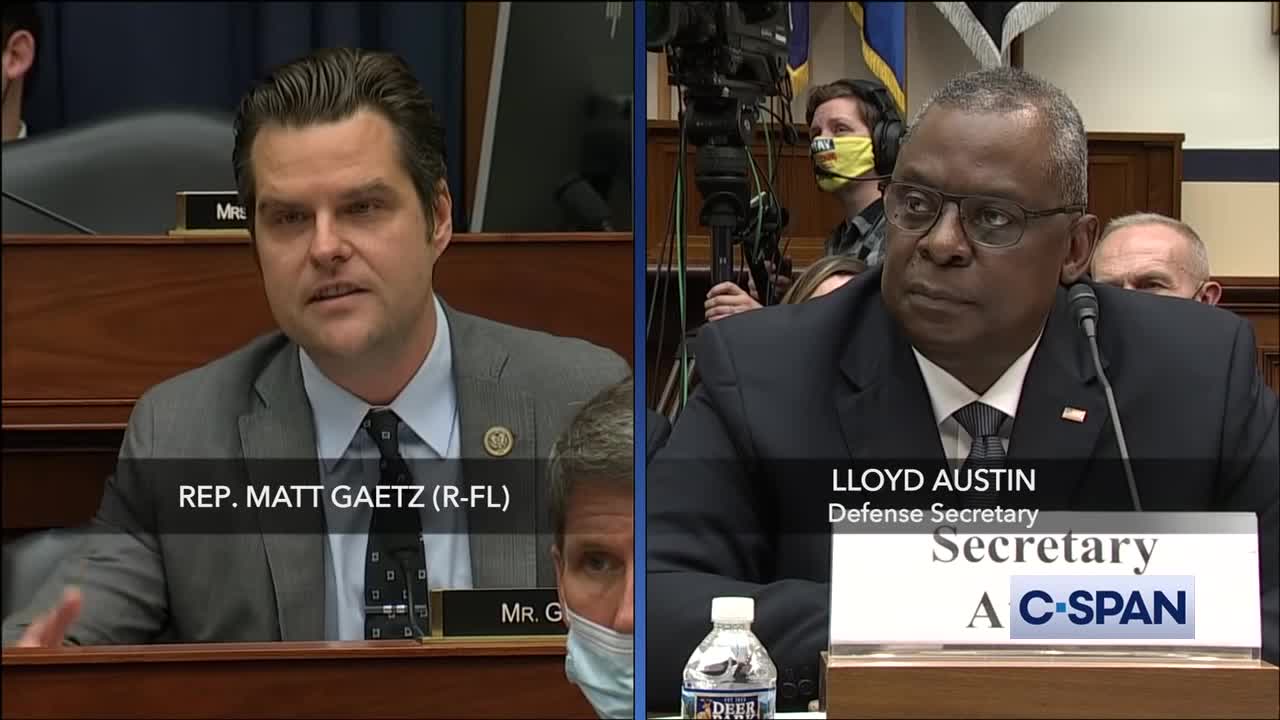 Matt Gaetz Tears into Traitor Milley and Traitor Austin