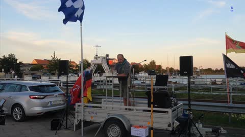 Wolgast - Eröffnung der Kundgebung 06-9-2022