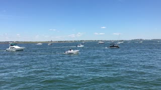 Tall Ship off Castle Island