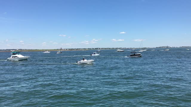 Tall Ship off Castle Island