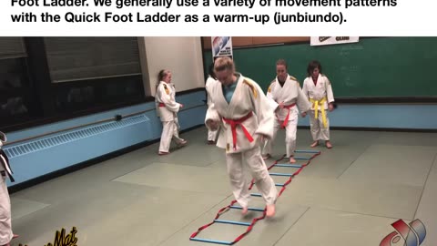Warm-up with Quick Foot Ladder