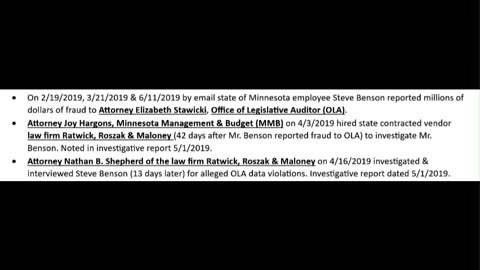 Episode 28. The Sexual Defamation of a Minnesota Whistleblowing Active Shooter. State agency lawyers, assistant attorneys general and union MAPE lawyers collude to cover up pandemic era fraud.