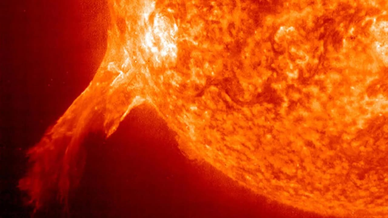 The Sun's blood and plasma - John 19:34