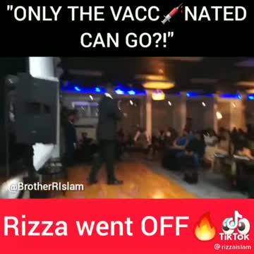 Only the vaccinated can go???