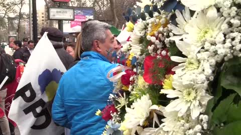 Conmemoración de toma de dictadura de Pinochet