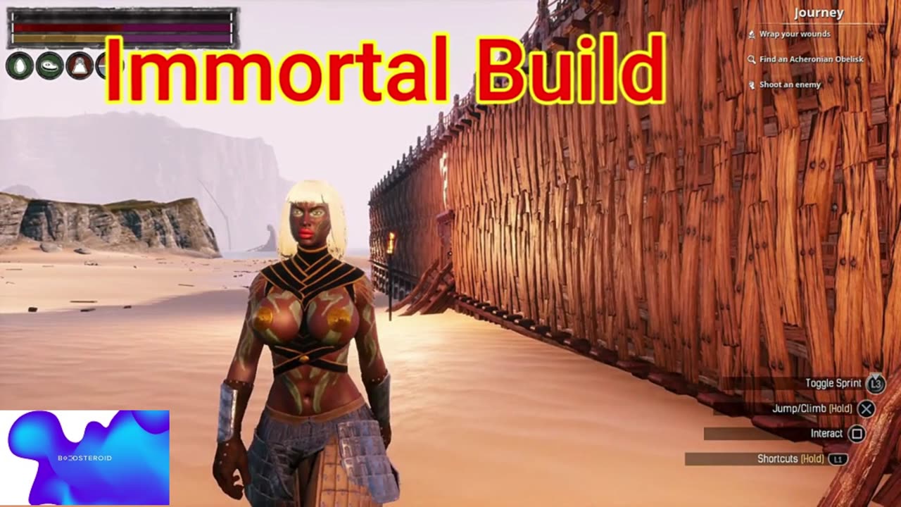 Conan Exiles, Immortal Build, Busty, Boobs #Boosteroid #Conanexiles