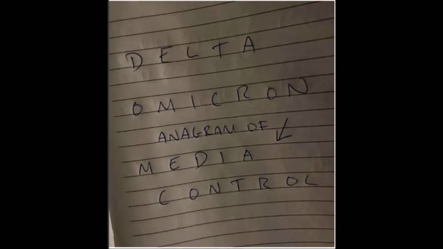 DELTA OMICRON Anagram of MEDIA CONTROL